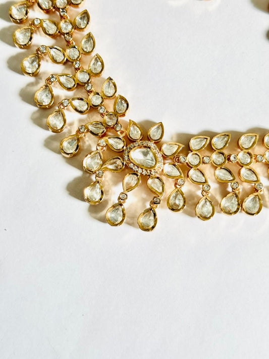 Uncut polki Necklace (best seller)