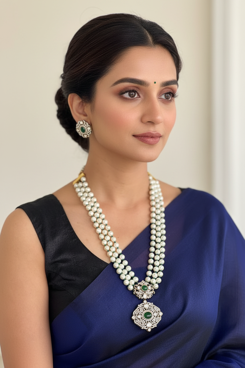 Pearl  long Necklace