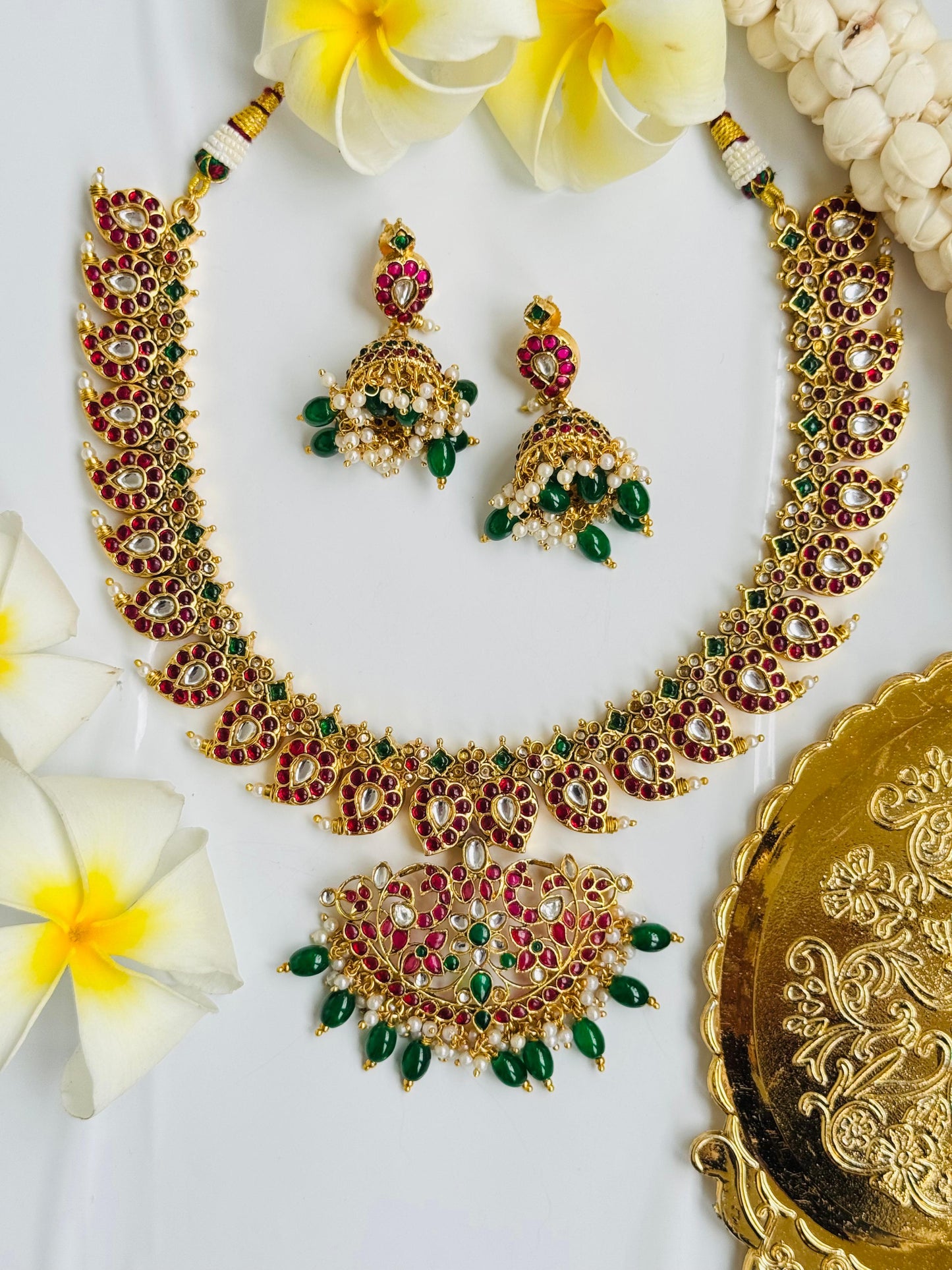 Parampara jadau necklace