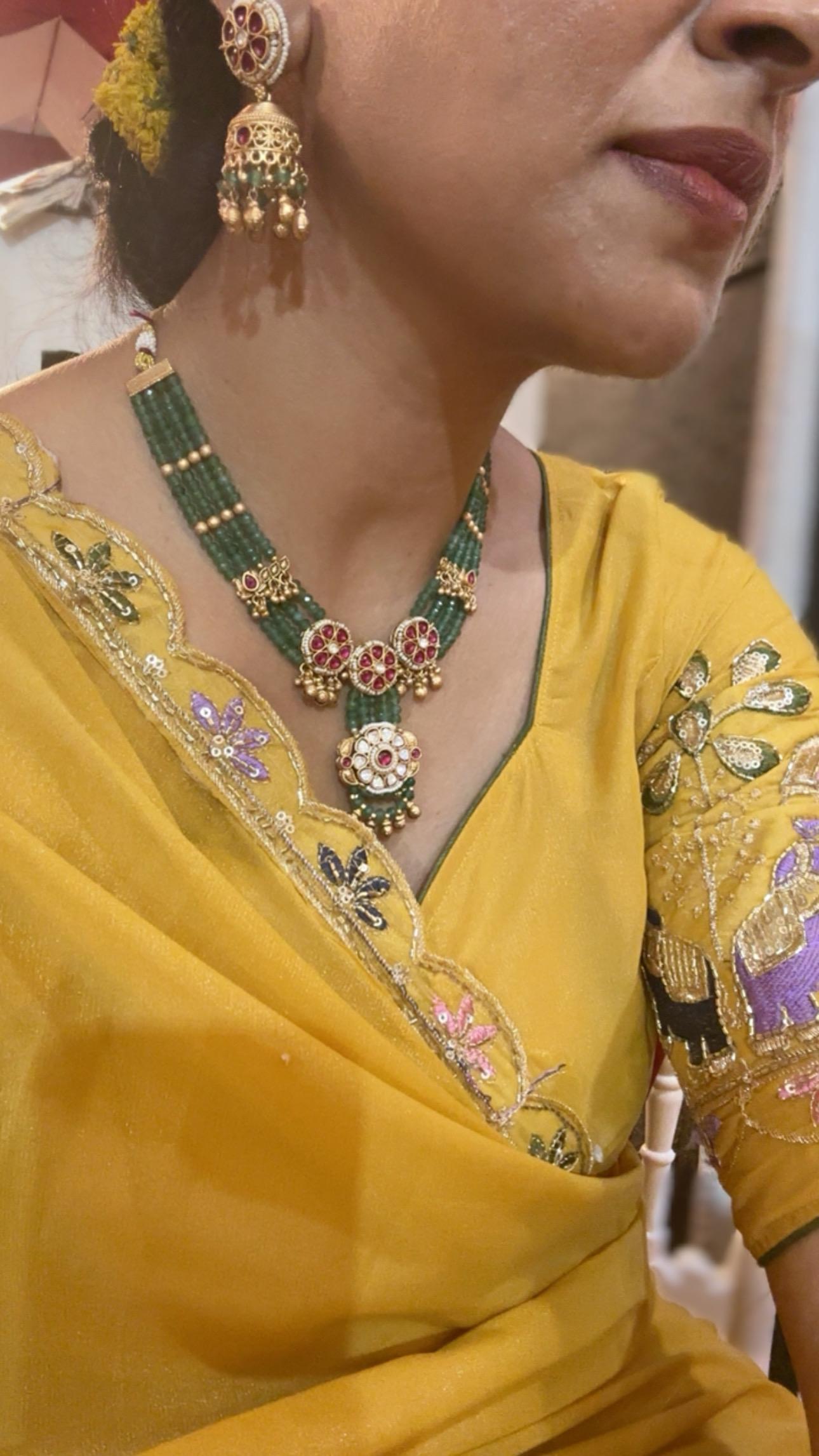 Uncut polki Necklace