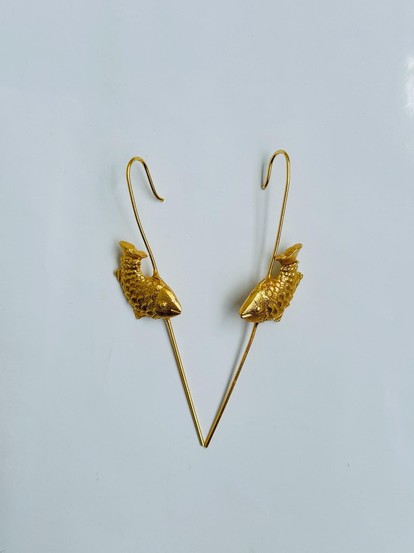 Ear pin earcuff gold silver