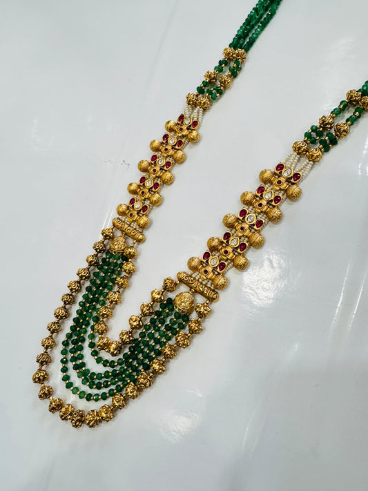 Green long  Necklace